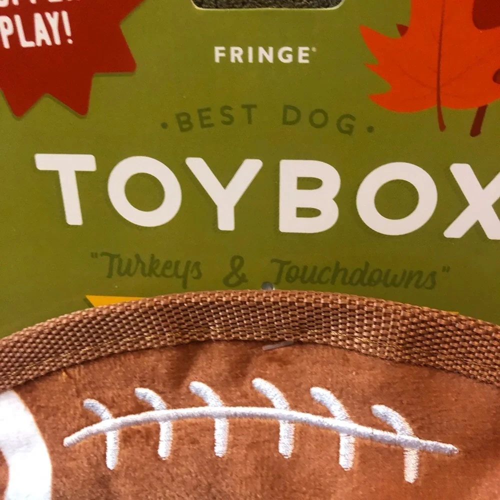 🆕 Fringe Turkeys & Touchdowns Dog Toy